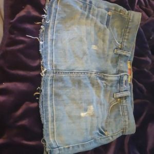Old Navy mini fringe skirt,worn once